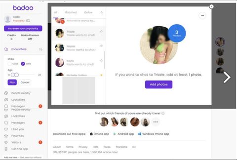 Badoo Contattare