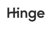 Logo dell'app di dating Hinge