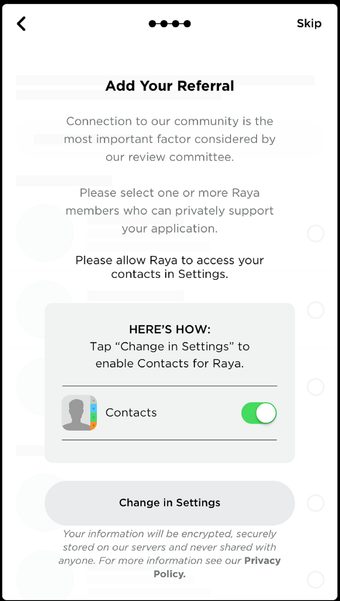 iscrizione raya
