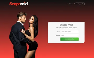 Screenshot del sito Scopamici