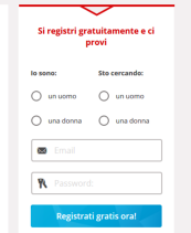 GayParship Registrazione