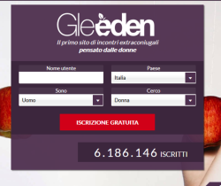 Gleeden Registrazione