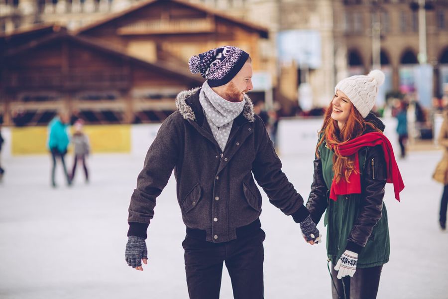 San Valentino Iceskating